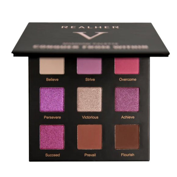 REALHER "CONQUER FROM WITHIN" EYESHADOW PALETTE V New - Picture 1 of 5
